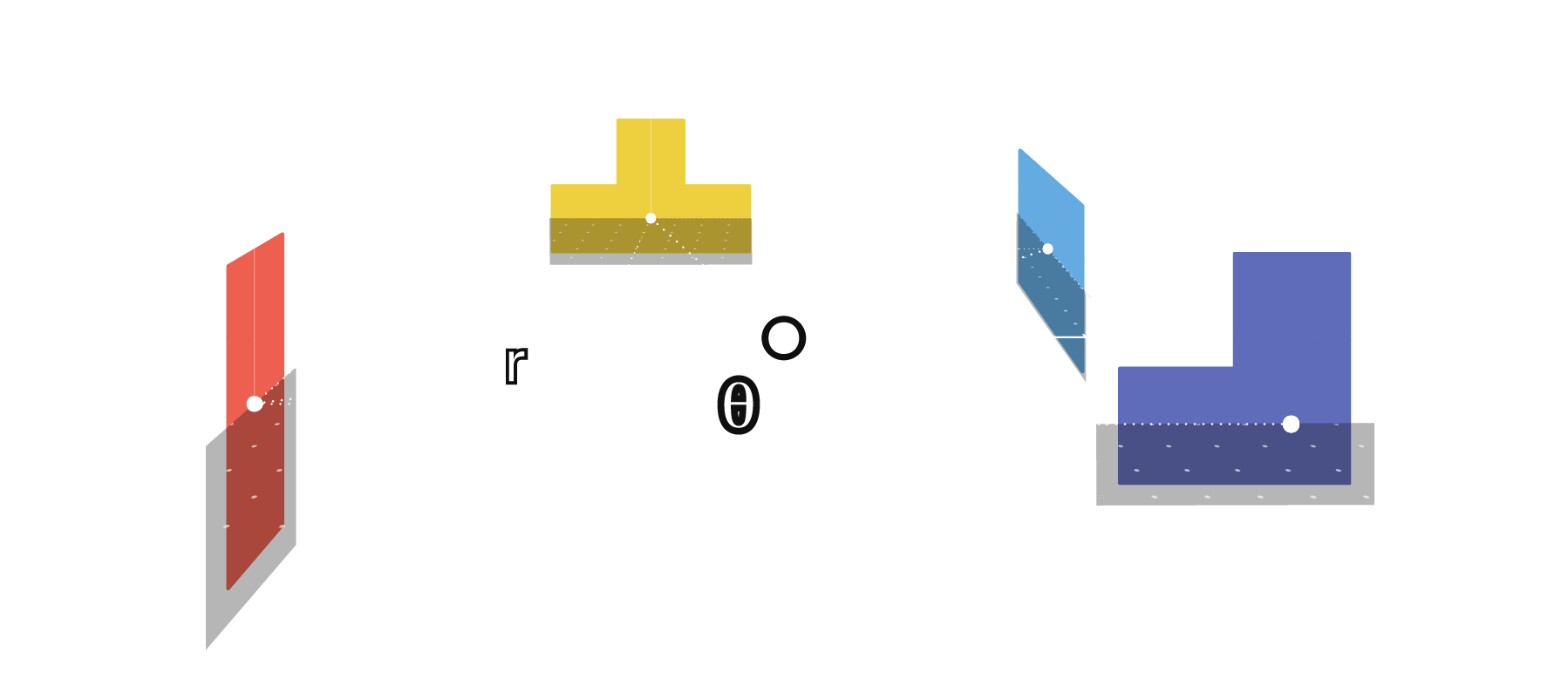 Spatial representation illustration
